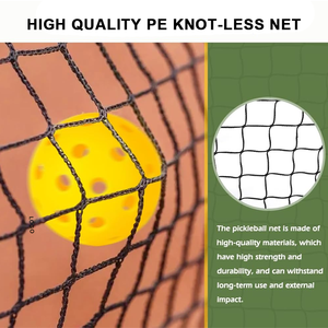 Cadre de <span class=keywords><strong>fer</strong></span> de remplacement robuste et durable haut de gamme filet droit équipement d'entraînement de Tennis filets de Pickleball portables - Product Image 6