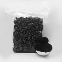 Boules de fibres pour le traitement de l'eau 700G Équivalent à 25kg Efficacité de filtration de sable Boules de fibres de coton polyester blanches Piscine