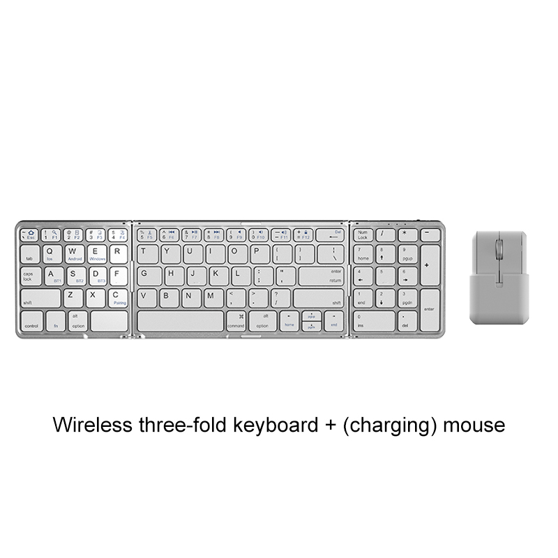 White Keyboard & Mouse Combo