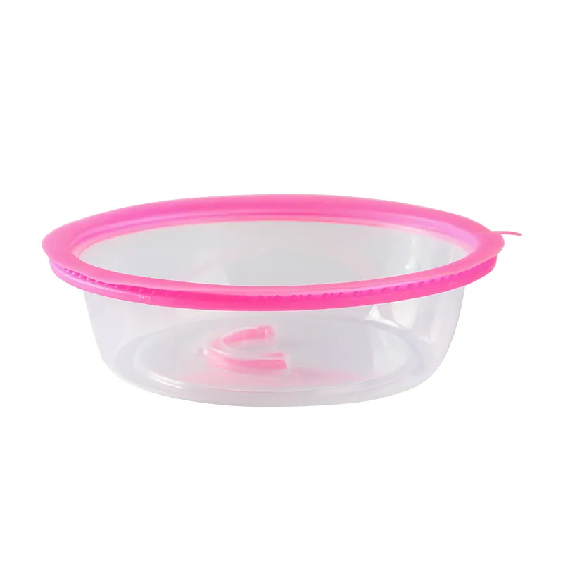 Food Grade Fresh-Keeping Transparent Splatter Plate Oven Lid heating splash-proof Food Dish Silicone Microwave Cover