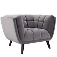 Fauteuils de salon modernes en gros, fauteuil d'appoint élégant et option canapé-lit