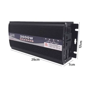 Di alta Qualità Puro Inverter A Onda Sinusoidale 12v 24v 220v 2000w 3000w 4000w 5000w