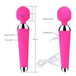 10 Tốc độ Điện Janpen Cô Gái Không Thấm Nước G Tại Chỗ Phụ Nữ Âm Vật Rung Masturbator Wand Massager AV Vibrator - Product Image 6