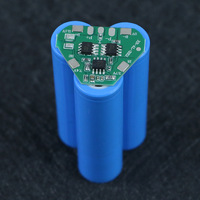 Circuito de Protección de Batería Triangular BMS 3S 18650 11.1V 5A 7A para Paquete de Baterías de Litio en Paralelo, Montaje Superior, Venta al Por Mayor de Fábrica