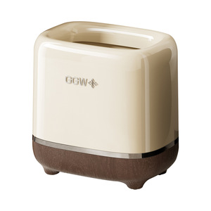 Large Capacity Household Trash Can With Wheels Inner Outer <b>Bins</b> <b>Lid</b> For Living Room Bedroom - Product Image 1