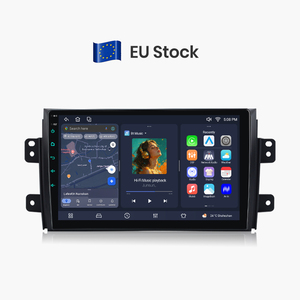 Radio para Auto Junsun de 9 Pulgadas con Android Carplay para Suzuki SX4 Fiat Sedici 2005-2014, Ventilador de Enfriamiento Integrado, Sistema de Navegación GPS para Auto - Product Image 1