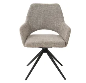 Modern tasarım yumuşak kanepe sandalye benzersiz hollow şekil arkalığı kollu yemek sandalyesi kahvaltı stellate tüp bacaklar için küpeşte sandalye