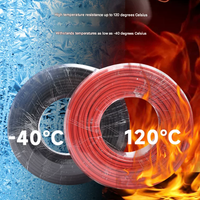 Cable de Energía Solar con Aislamiento de PVC de 2.5 mm², Certificado TUV, Cable de Cobre Estañado, Fabricante Chino de Cables de Energía Solar