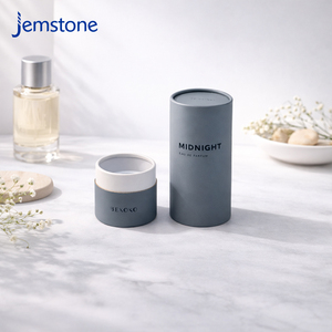 Eco-friendly Cosmetic Kraft Round Rigid Cardboard Box Luxury Perfume Essential Oil Lotion Skincare Cylinder Packaging Paper Tube - Product Image 2