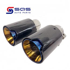 SQS embouts d'échappement bleus brûlés en acier inoxydable de personnalisation d'usine de haute qualité pour <span class=keywords><strong>Bmw</strong></span> M5 M6 embout de silencieux <span class=keywords><strong>M135i</strong></span> M235i embout d'échappement - Product Image 2