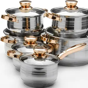 CAROTE 16pcs Pots and Pans Set Nonstick Cookware Sets, Large Capicity  Granite Pots Set Kitchen Induction Pots - AliExpress