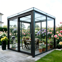 Pergola bioclimatique motorisée en aluminium avec toit à lames orientables, étanche, insonorisée et résistante au vent pour jardin, patio et extérieur