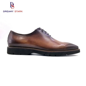 Dreamy Strark Business Men Oxford Formal Genuine Leather Men <b>Wedding</b> Shoes British Style Fashion - Product Image 1