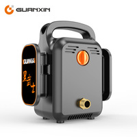 Lavadora de Autos Portátil de Alta Presión 24 bar 120W con Batería de Litio, Autocebante, Doble Uso, Recargable, Inteligente y de Alta Potencia, AC 220-240V