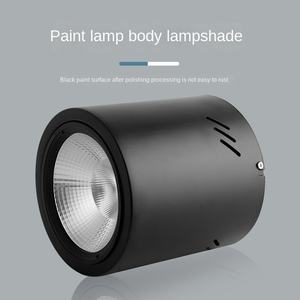 35W IP44 LED Downlight Montado en superficie Ronda de fundición a presión de aluminio COB Luz de techo Fuente de alimentación de CA - Product Image 5