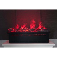 Cheminée électrique à vapeur d'eau 1000 mm, haute qualité, flamme 3D LED, brume de vapeur, télécommande intelligente Wi-Fi, usage domestique