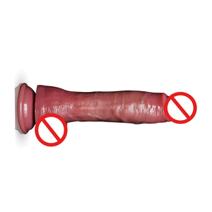 Grote siliconen dildo voor vrouwen - realistisch anaal masturbatie speeltje 100% waterdicht IPX7 milieuvriendelijk zacht flexibel met vibrerende functie - Product Image 5