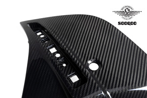 Évent <span class=keywords><strong>de</strong></span> garniture <span class=keywords><strong>de</strong></span> pare-chocs arrière en Fiber <span class=keywords><strong>de</strong></span> carbone sec <span class=keywords><strong>de</strong></span> Style SOOQOO pour <span class=keywords><strong>BMW</strong></span> série <span class=keywords><strong>4</strong></span> berline <span class=keywords><strong>4</strong></span> portes G26 2020 + - Product Image 6