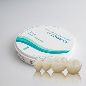Kosong <span class=keywords><strong>Zirconia</strong></span> Tembus Tinggi 71Mm Kompatibel dengan Amann Girrbach - Product Image 2