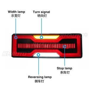ไฟท้าย LED ซ้าย ขวา หลัง สำหรับ Toyota Land Cruiser LC79 รุ่นดัดแปลง พร้อมไฟมุมกว้าง - Product Image 4