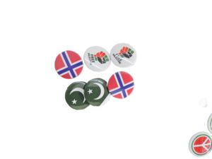 Пользовательские офсетная печать пустая металлическая жестяная Кнопка значок для продвижения из Китая - Product Image 5