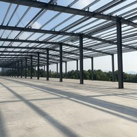 Fabricant de bâtiments en structure acier de couleur personnalisée, entrepôt métallique préfabriqué de Chongqing pour la construction d'usines