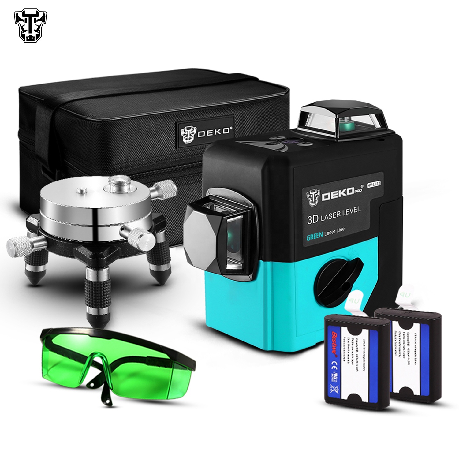 Deko Ll12 Hvg Set1 12 Lines 3d Laser Level Self Leveling 360 Degree Tilt Rotary Laser Level Green Cross Lines Diy Measuring Tool Buy Laser Level Green Self Leveling Rotary Level 12 Lines 3d Measuring Tool