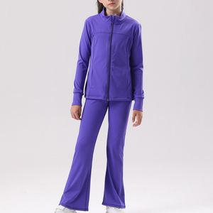 Vêtements de danse d'entraînement de ballet de haute qualité Top et pantalon chauds et populaires chauffants et élégants pour les danseurs - Product Image 1