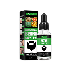 Livraison directe usine OEM/ODM – Liquide de croissance de <span class=keywords><strong>barbe</strong></span> pour hommes 30ml – Favorise la croissance de la <span class=keywords><strong>barbe</strong></span> et des poils du torse – Huile essentielle nourrissante - Product Image 2