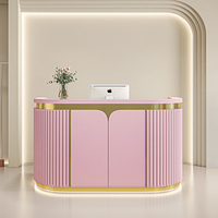 Élégant Délicat Esthétique Front Desk Light Comptoir de réception de luxe Bureau de réception
