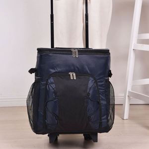 Sac isotherme réutilisable en aluminium personnalisé 2022, imperméable, grande capacité 30L, pliable, pour pique-nique et activités de plein air - Product Image 6