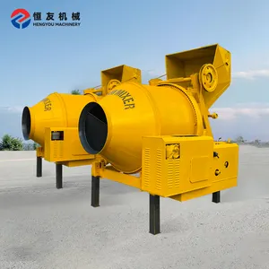 Diesel Mobile Mini Portable Concrete Cement Mixer Machine 500l 750l 350l cement mixer self loading concrete mixer