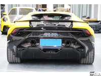 Kit carrosserie arrière en fibre de carbone sèche de haute qualité Tecnica Style 3k pour Lamborghini Huracan LP580 LP610, kit léger pour mise à niveau