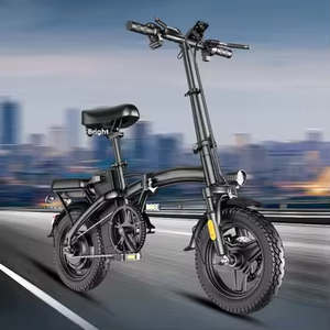 Bicicleta Eléctrica Plegable <span class=keywords><strong>Mini</strong></span> con Amortiguador Trasero, Bicicleta Eléctrica Portátil para Desplazamientos - Product Image 4