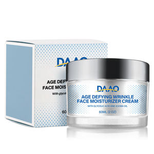 Crème visage anti-âge naturelle au thé vert, vitamine C et huile de rose musquée, hydratant pour les rides, les taches brunes et l'acné - Product Image 1