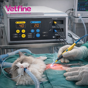Unidad Electroquirúrgica Veterinaria de Alta Gama, Equipo de Radiofrecuencia para Cirugía y Circuncisión por Electrocauterización - Product Image 1