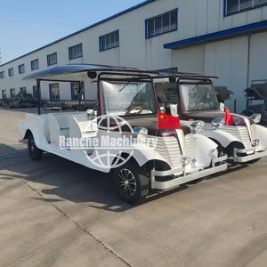 Carrito de Golf Eléctrico RC Antiguo Clásico de 11 Plazas, con Batería de Plomo-Ácido de 72V, Vehículo Turístico Clásico de 60 km/h - Product Image 1