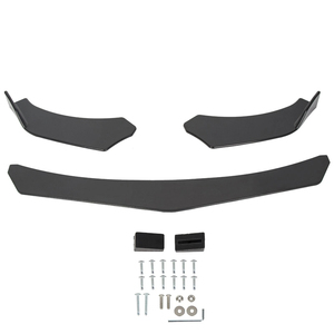 Pour voiture universelle <span class=keywords><strong>BMW</strong></span>, spoiler avant <span class=keywords><strong>noir</strong></span>, kit carrosserie, diffuseur - Product Image 1