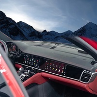 Top vente 24.6 pouces écran tactile voiture stéréo tête unité GPS WiFi ancien à nouveau double écran pour Porsche Panamera 2010-2016