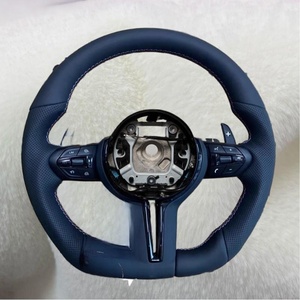 Housse de <span class=keywords><strong>volant</strong></span> de voiture en cuir véritable pour <span class=keywords><strong>BMW</strong></span> F10 F30 F20 F31 F36 <span class=keywords><strong>X3</strong></span> X4 X5 M3 M5 M6 F01 F02 F06 F07 F11 F12 F14 F16 F22 F80 - Product Image 2