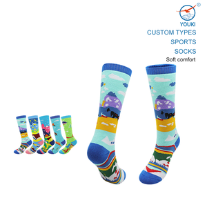 Bas de serviette tricoté épais et chaud d'hiver <span class=keywords><strong>Chaussettes</strong></span> de <span class=keywords><strong>ski</strong></span> thermiques pour enfants pour la neige et les sports d'extérieur - Product Image 1