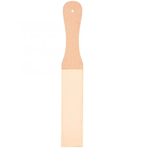 แผ่นขัดหนังด้ามไม้สำหรับลับคมมีด แบบสองด้าน สำหรับงานหนังและงานฝีมือ - Product Image 2