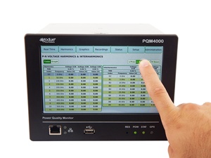 PQM4000 DE Class A Power <strong>Meter</strong> For Current Clamps Harmonics Measurement Digital Multimeter Made In Italy Power Quality Analyzer - Product Image 3
