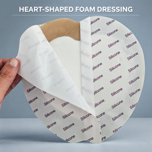 Cerotto in Schiuma di Silicone <span class=keywords><strong>Sacrale</strong></span> 18x18cm con Bordo Impermeabile Super Assorbente <span class=keywords><strong>per</strong></span> Cura delle Ferite e Ulcere da Pressione - Product Image 2