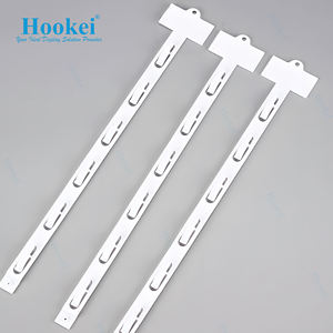 PP Clips Bandes Snacks Cintre En Plastique Prix De Détail Bande Titulaire pour La Vente Au Détail - Product Image 1