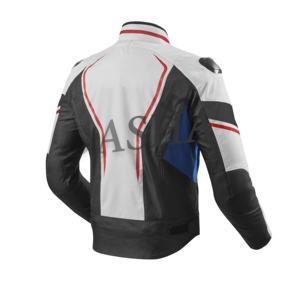 Chaqueta textil de motocicleta APEX III hecha a medida para hombres, la más alta calidad, transpirable y a prueba de viento, opciones de talla grande - Product Image 2