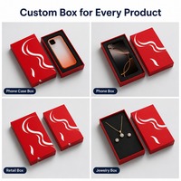 Boîte de téléphone personnalisée en papier avec impression couleur, étui pour smartphone, emballage cadeau souvenir avec logo, impression personnalisée