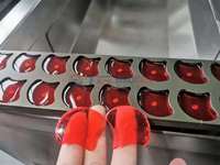 Machine automatique de fabrication de bonbons durs à la gelée de chocolat doux gommeux ourson Machine à compter Remplissage Déposant Snack