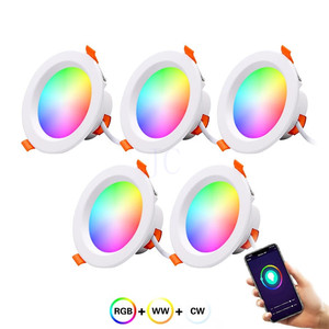 Dẫn Xuống Ánh Sáng 6000K 4000K 3000K 18W Chống Chói Máy Giặt Nhôm Bảng Điều Chỉnh Nhỏ Đèn Trần Cao Lumen Dẫn Chìm Vòng Đèn - Product Image 2