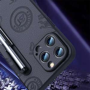 เคสโทรศัพท์แบบมีที่ใส่<span class=keywords><strong>ปากกา</strong></span>สไตลัส รุ่นใหม่ล่าสุด ดีไซน์สร้างสรรค์  วัสดุหนังเรียบ สำหรับ <span class=keywords><strong>iPhone</strong></span> 16 <span class=keywords><strong>Pro</strong></span> <span class=keywords><strong>Max</strong></span> 15 Plus พร้อมที่วางปากกา - Product Image 3